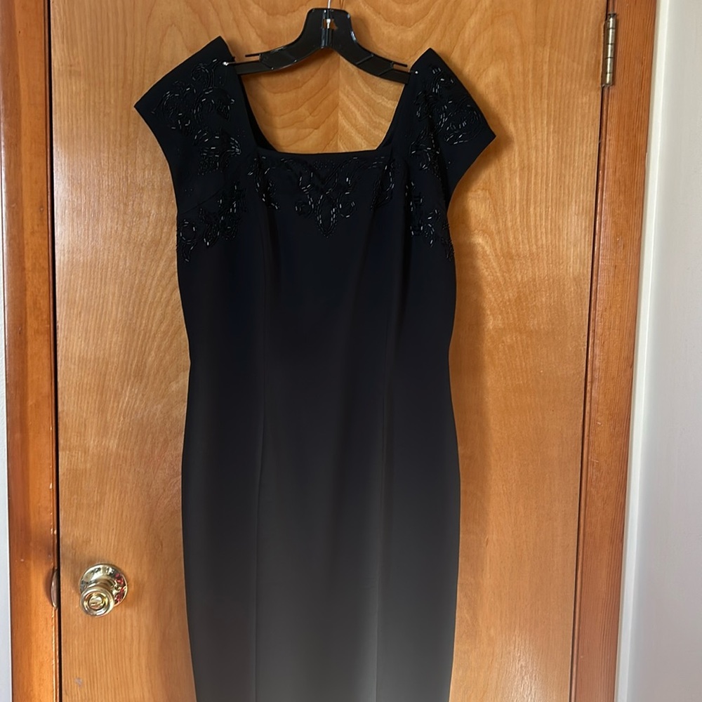 Maxi black dress , great condition
